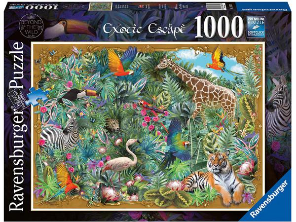 Ravensburger - Puzzles adultes - Puzzle 3000 pièces - Carte de la flore et  de la faune