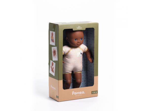 Porte bébé de poupée Blue Gray - Jouet d'imitation - Poméa Djeco