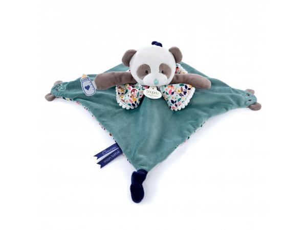 Doudou et compagnie - Les Petits fûtés - Ours Doudou bleu 35 cm