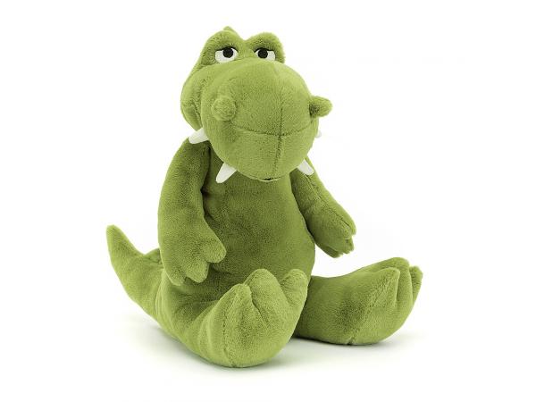 11€15 sur Peluche Dinosaure marionnette à main 30 cm - Vert - Animal en  peluche - Achat & prix